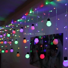 Формирующая листы для кровли 4 м* 0,65 м ice Светодиодные строки света внутреннее декоративное освещение Сказочный свет AC220V штепсельная вилка европейского стандарта Свадебная вечеринка