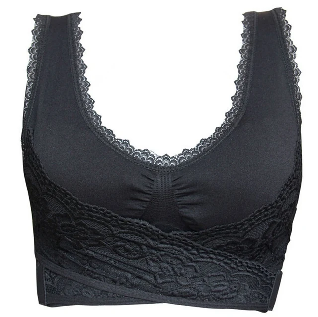 2016 New Brand Women Sport Bra Shape Lady Padded White Bra Wirefree