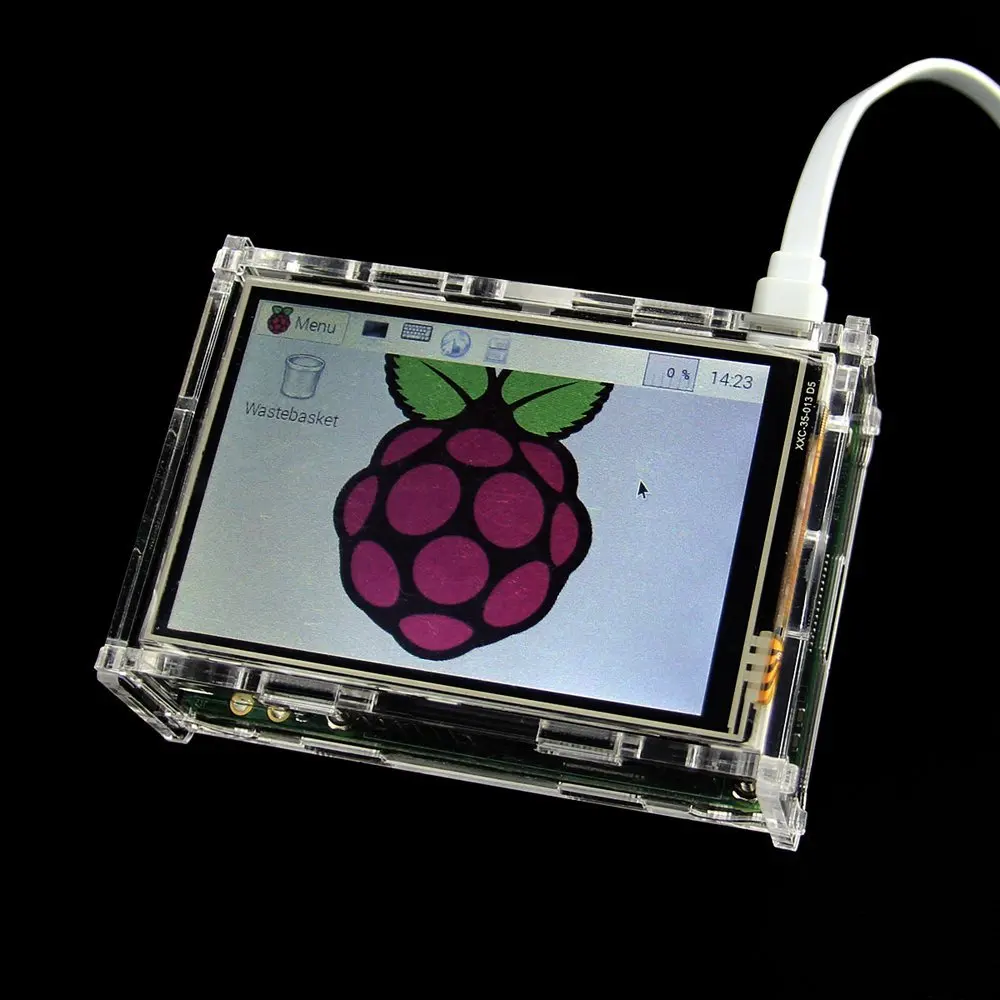 Горячая продажа 3 5 дюймовый ЖК TFT сенсорный экран дисплей для Raspberry Pi 2 и Model B доска