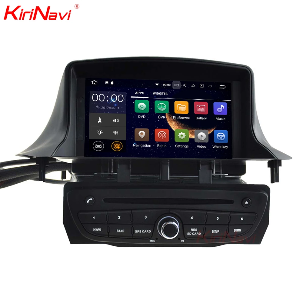 

Kirinavi WC-RM7092 android 7.1 car DVD player for Renault megane 3 old 2009-2016 navigation touch screen Mp3 / Mp4 player WiFi