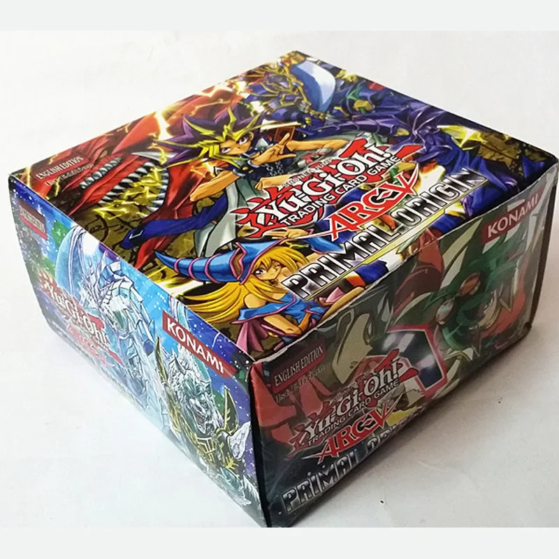 288 шт./компл. аниме японские карты Yu Gi Oh с английскими играми картонные игры юджиох