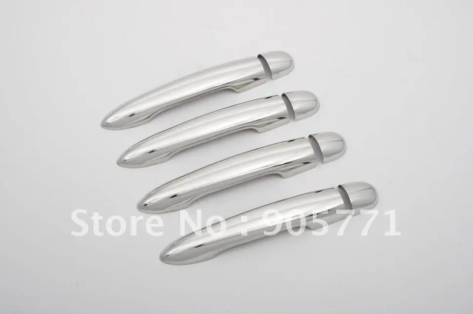 High Quality Chrome Door Handle Cover for Renault Megane MK2 02 08 free shippingChromium