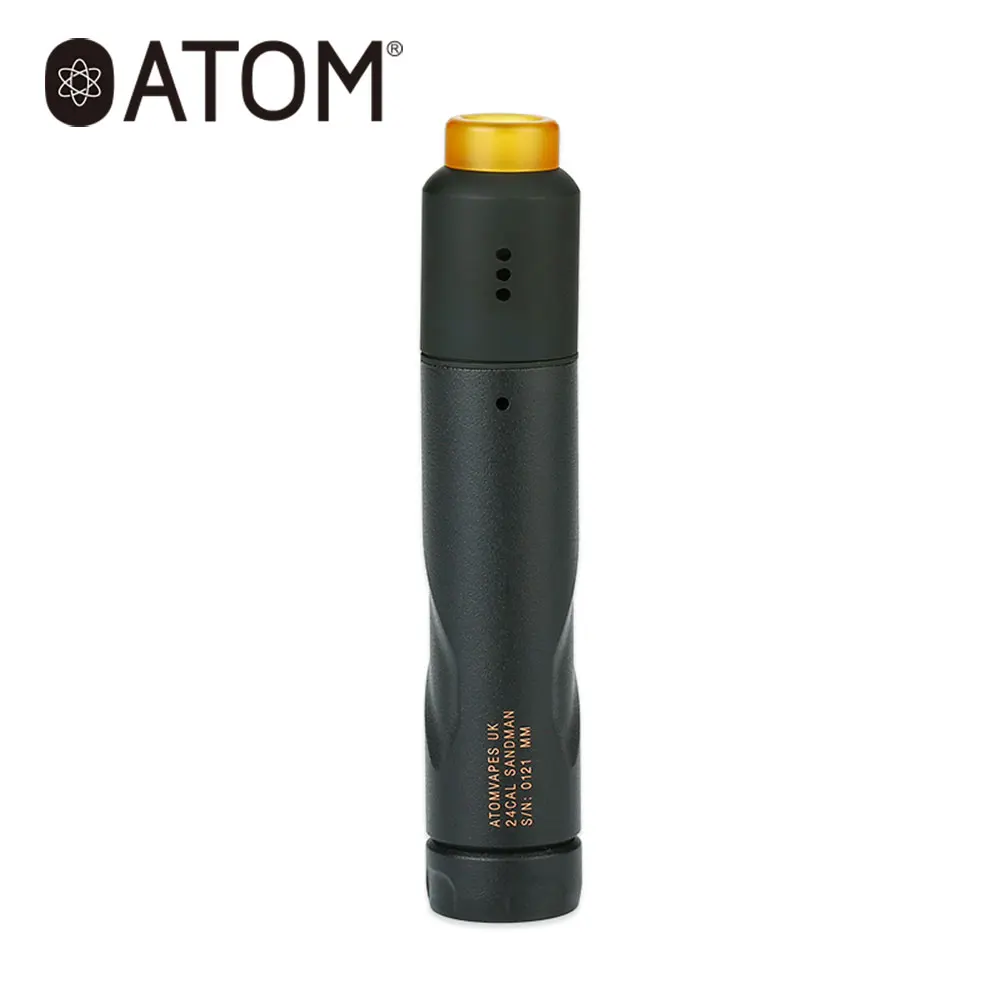 

Original Atomvapes Sandman Mech Kit with Sandman Mech Mod & Njord RDA Atomizer 24mm for Cloud Chasers No 18650 Battery Mech Kit