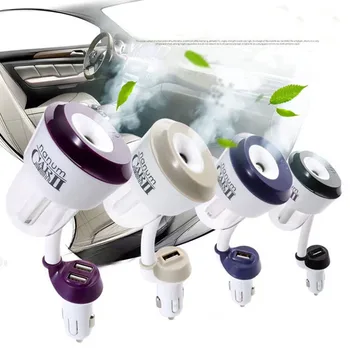 

Nanum ii New 12V Car Charger USB Car air freshener II Car Steam Humidifiers with Car Air Purifiers for iphone 6 ipad Samsung