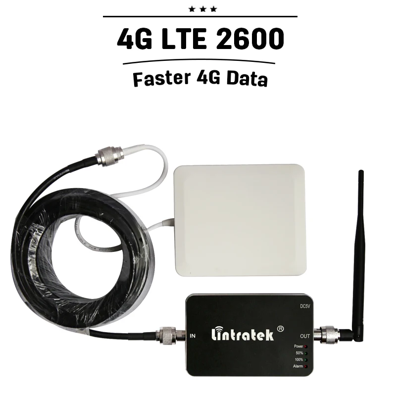 4G LTE Internet Cell Phone Signal Amplifier 65dB Gain 4G
