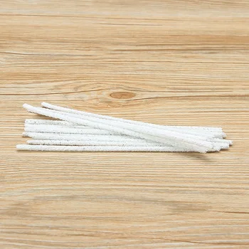 

50 Pcs Cotton Smoking Pipe Cleaners Smoke Tobacco Pipe Cleaning Tool White Tobacco Pipes Accessories