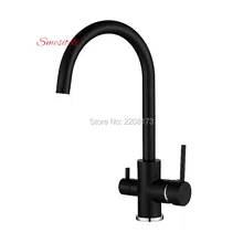 Cheap Smesiteli New Arrival Luxury Matte Black Finish Osmosis Reverse 3 in 1 Kitchen Faucet three way clean water filter taps Cheap Smesiteli New Arrival Luxury Matte Black Finish Osmosis Reverse 3 in 1 Kitchen Faucet three way clean water filter taps