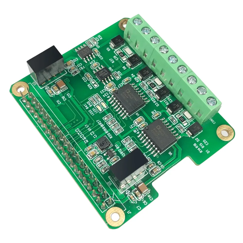 RS485 и CAN промышленный модуль связи для Raspberry Pi через SPI интерфейс, изолированный сигнал между приемопередатчиком и Contro