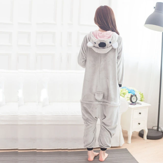 Adult Stitch Pajamas Sets Women Onesie Winter Warm Flannel Kigurumi Pyjamas  Sleepwear Pijama Onepiece Onesies Cosplay