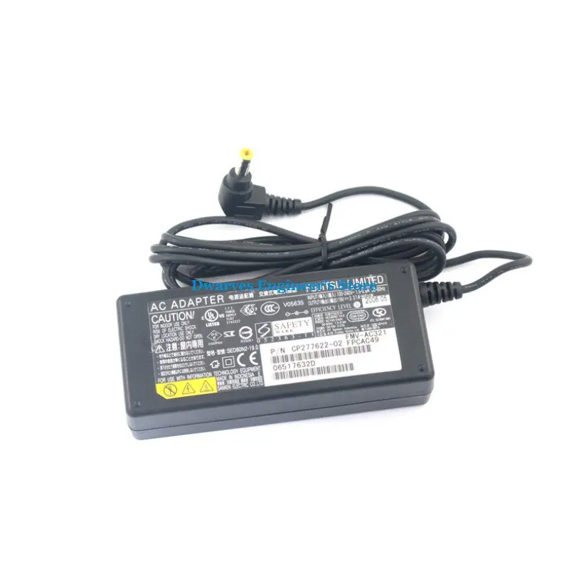 Подлинная 19 V 3.37A 64 W Питание адаптер переменного тока для Fujitsu SED80N2 06257388B ACDC-FU1965BK CP277622-02 переменного тока Адаптеры для ноутбуков
