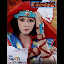 Phicen PL2014-75 Sexy Doll 1/6th Samurai-Tomoe Action Figure Female Seamless Stainless Steel Skeleton Body Collection Toys Gift
