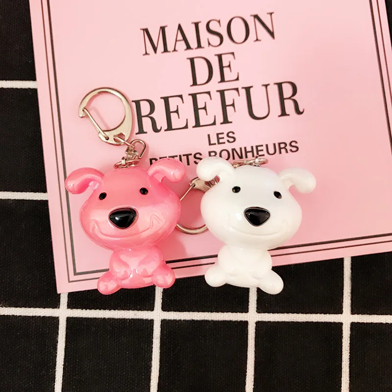2019 Exotic Cute Silicone Bulldog Dog Key Cover Cap Keychain Women Girls Kids Ring Gift Porte Clef Chain | Украшения и аксессуары