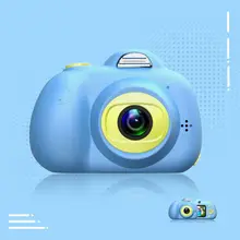 Премиум Новая ударопрочная камера для маленьких девочек и видеокамера с мягкой силиконовой оболочкой для игр на открытом воздухе, Детская камера, игрушки, подарки