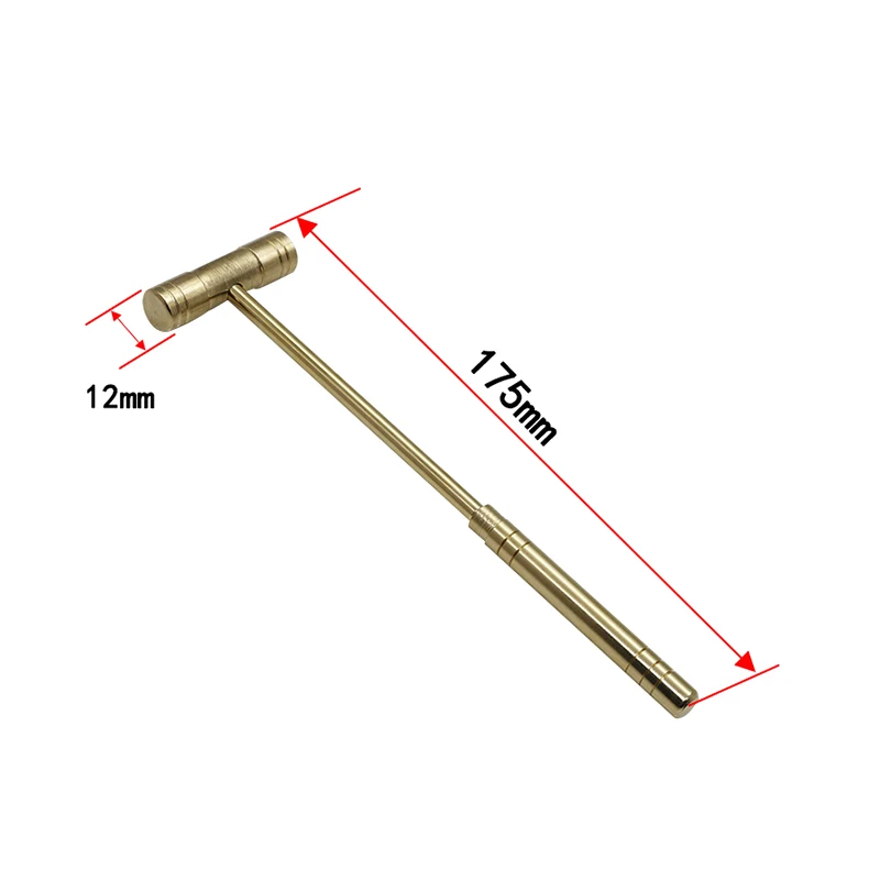 Мини молоток маленький круглый молоток из латуни молоток для точной установки инструмента