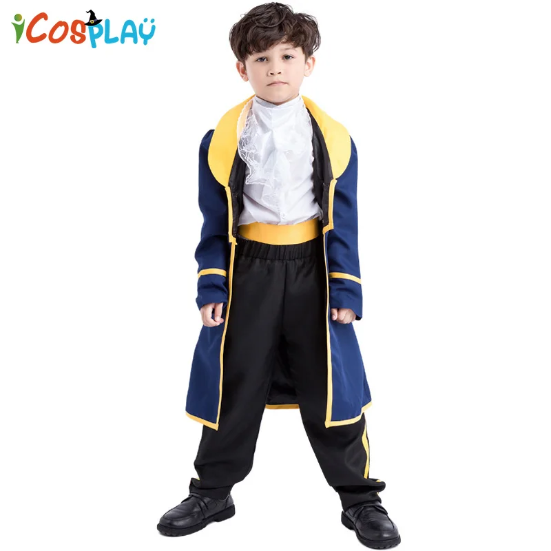 

2019 new children's prince clothes boy parent-child Halloween COS clothing European and American anime cosplay costume
