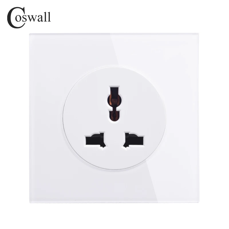 Coswall 2018 Новое поступление панель из хрустального стекла 13A универсальная