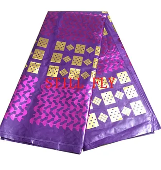 

Hot stamping guinea brocade fabric hot sale cotton tissu african women embroiderey bazin riche fabrics for wedding 5yards/lot