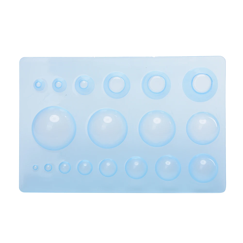 Plastic Paper Quilling Mould Half Ball Domes DIY Papers Craft Scrapbooking Decoration For Kid Artwork Tool 13*20cm