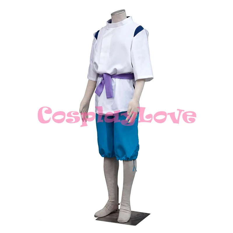 High Quality Spirited Away Haku Cosplay Costume (3)