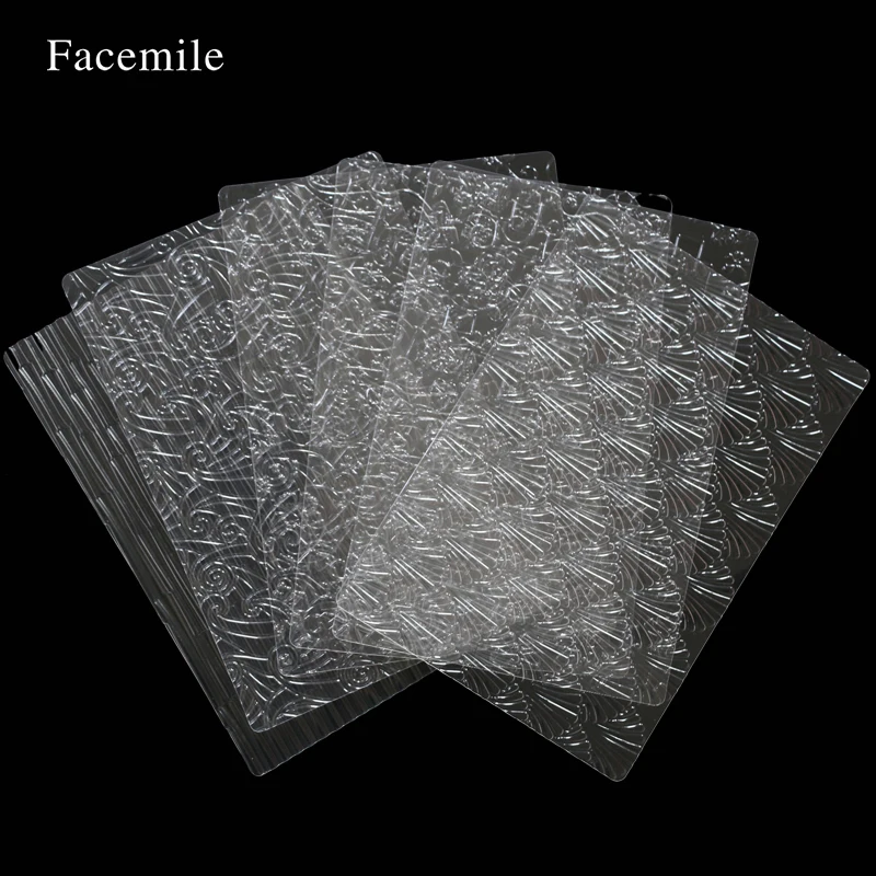 

6Pcs Texture Sheet Set Sugar Craft Decoration Texture Mat Cake Mold Cake Mould Bakeware Accessories For Wedding Cake