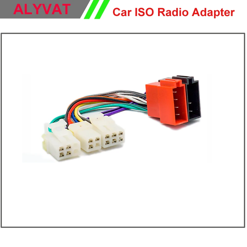 Car ISO Wiring Harness Stereo For Nissan Maxima Micra Patrol Sunny