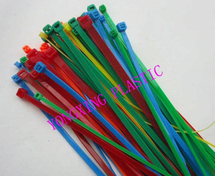 

100pcs/lot 2017 new 100pcs 6"(18lbs) 2.0x150mm Network Nylon Plastic Cable Wire Zip Tie Cord Strap