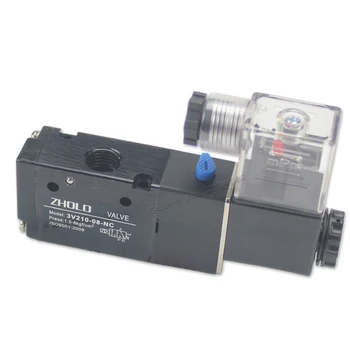 

1/4" 3 port 2 pos solenoid valve Pneumatic 3V210-08 DC24V 12V AC 220V 380V 110V