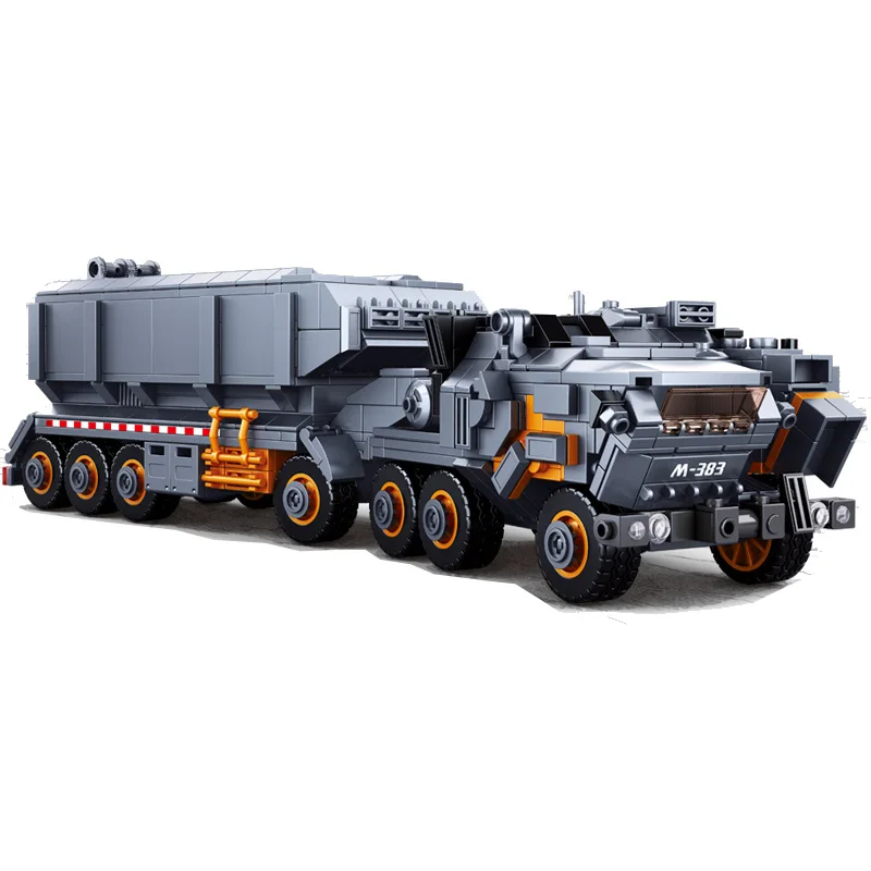 

Military Model Building Block the Wandering Earth Heavy Transport Vehicle Truck 832pcs Educational Bricks Toy