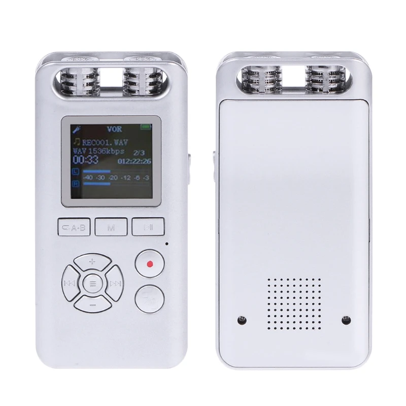 

Professional Smart 8GB Digital Voice Recorder Audio Recording Pen Remote Sound Control Noise Reduction Stereo Loseless Music MP3
