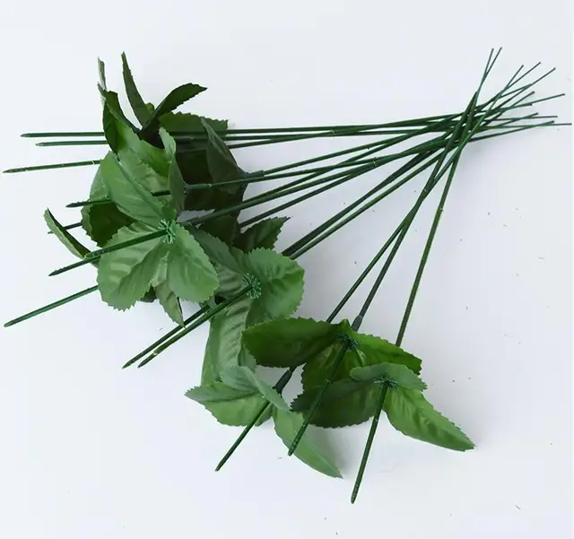 Buy 100 Pieces Artificial Flower Stem 10cm/40cm