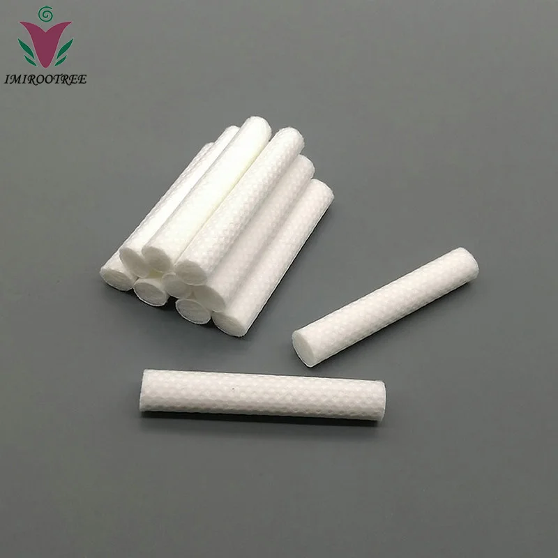 D7xH54mm Best Quality White Polyester Filter for Essential Oil Aluminum Inhaler Tubes (2)