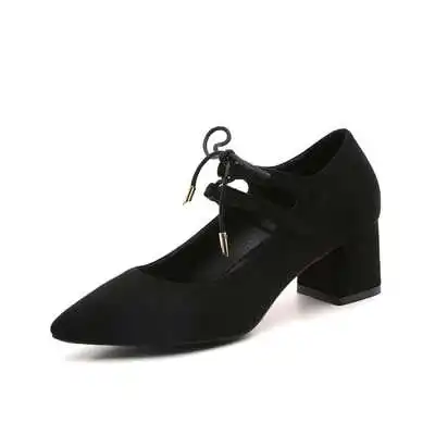 

Summer Shoes Woman Sandals Mid Heels Gladiator Sandals Women Shoes Black Pointed Toe Ankle Strap Sandals Sexy Women Shoes S3527