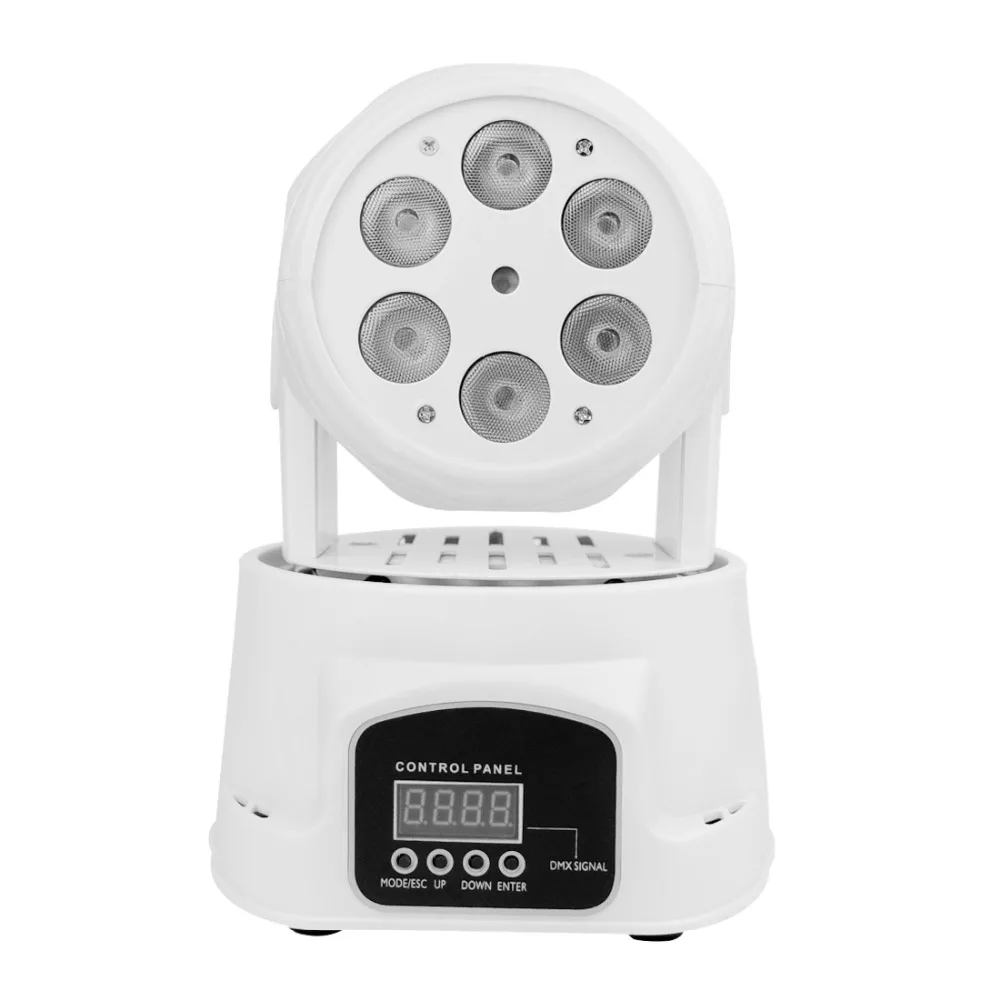 

BETOPPER DJ Mini Effect Light Colored Music Professional 4in 1 LED DMX Moving Head Stage Disco ball Searchlight RGBW Laser Light