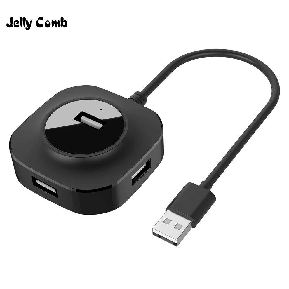 Jelly Comb USB HUB 4-Ports USB 2.0 Hub Splitter with Micro USB Power Charger Adapter for Macbook Laptop PC Hard Drive Tablet Jelly Comb USB HUB 4-Ports USB 2.0 Hub Splitter with Micro USB Power Charger Adapter for Macbook Laptop PC Hard Drive Tablet