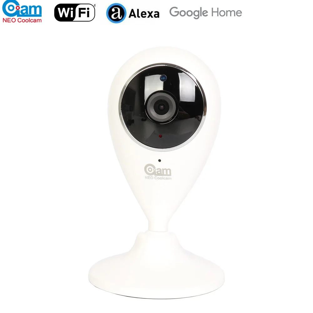 

NEO COOLCAM NIP-55AI 720P IP Camera Wifi Network Wireless Surveillance Camera Compatible with Alexa Echo Show