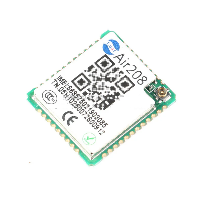 Четырехдиапазонный модуль связи Air208 GSM / GPRS AT Command Open Source Luat вторичное