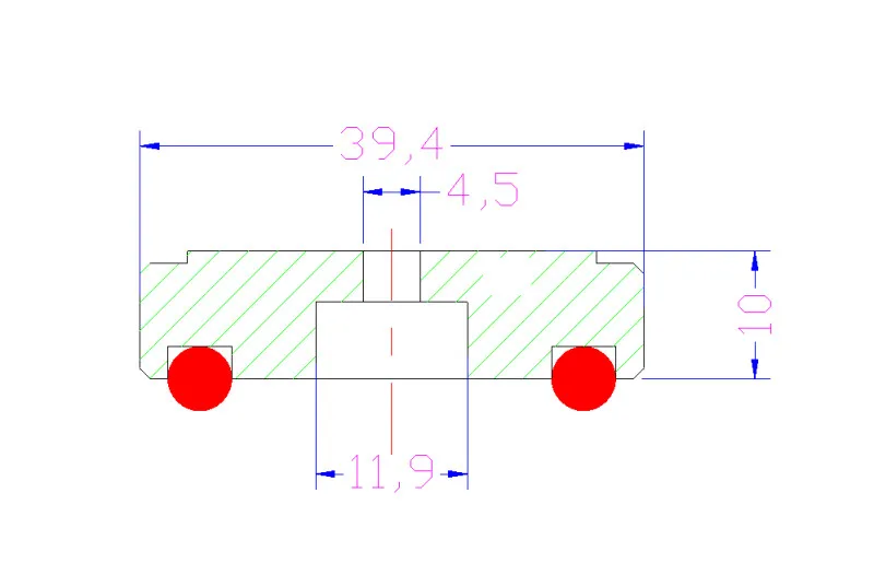 AIYIMA 4 шт. мини активные акустические шипы подставки для ног DIY для аудио динамик s запчасти шасси Вибрация демпфирования Feets