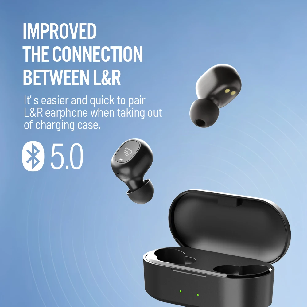 Дешево Dudios Zeus TWS наушники Bluetooth 5,0 беспроводные стерео наушники вкладыши мини наушники 4 часа воспроизведения Автоматическое Сопряжение управление...