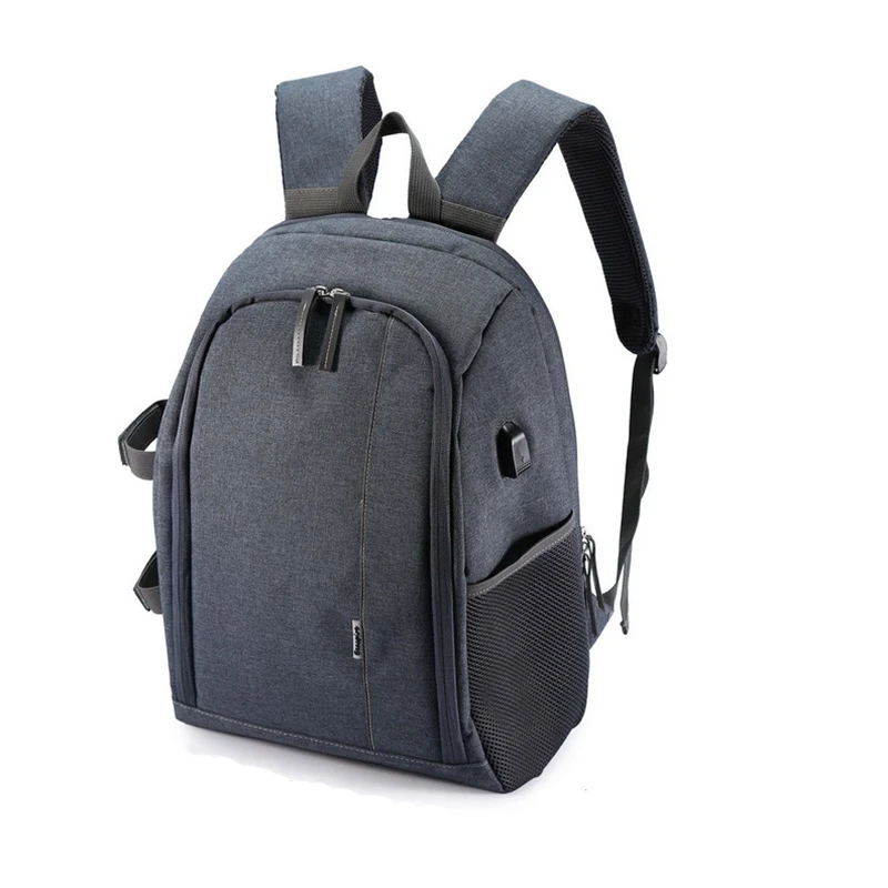 

AIMIHUO SLR DSLR Camera Backpack USB Charge Multi-function Waterproof Photography Bag Unisex Outdoor Travel Bag for Camera