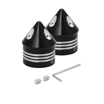 

Motorcycle Black CNC Aluminum Front Axle Nut Cover Cap Bolt Fit for Harley Street Glide Softail Fatboy Dyna