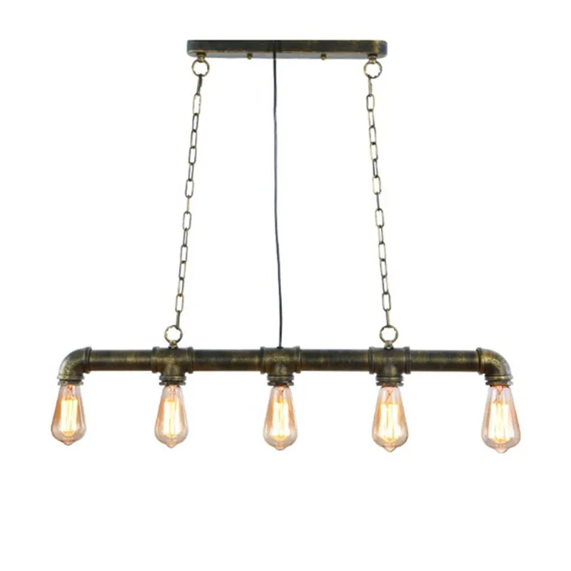 LOFT vintage metal pipe pendant light