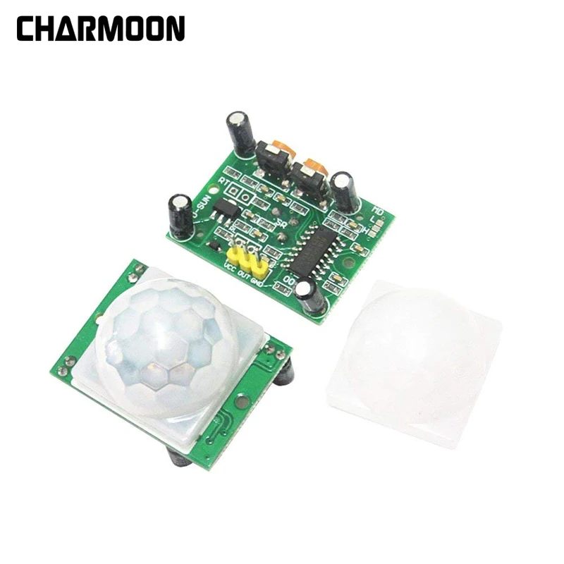 

HC-SR501 Adjust Infrared IR Pyroelectric Infrared PIR module Motion Sensor Detector Module for raspberry pi New