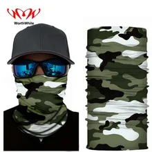 WorthWhile Ultralight Elastic Magic Headwear 3D Seamless Bandana Headband Scarf Face Mask Outdoor Cycling Hiking Survival Kits