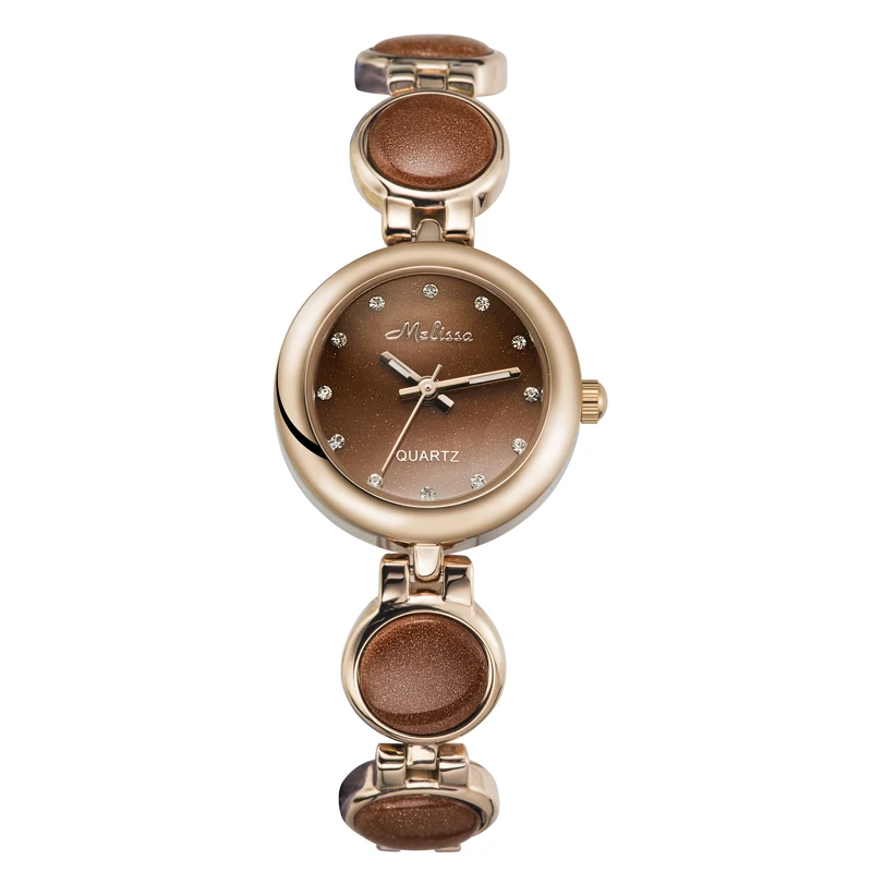 Áustria Cristal de quartzo Pulseira Relógios Senhoras