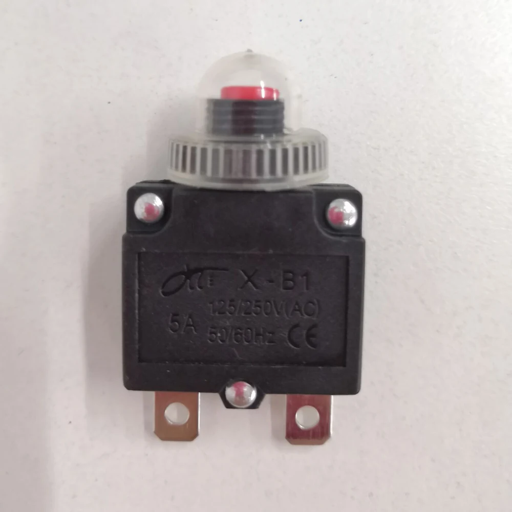 Resettable 5//10//15//20A Overload Switch Protector Circuit Breaker Reset Button