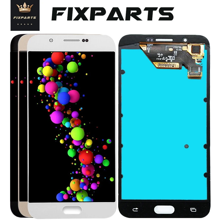 100% протестированный AMOLED ЖК дисплей для Samsung Galaxy A8 A800 A8000 A800F телефона сенсорный