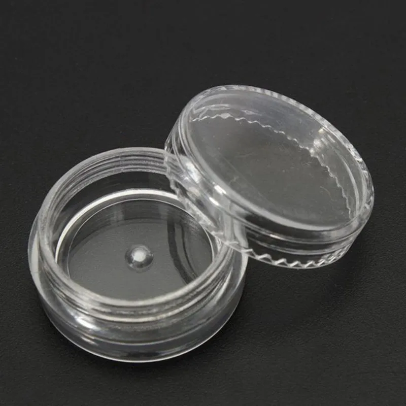10Pcs Plastic Mini Cosmetic Manicure 3g Empty Jar Pot Nail Art Rhinestone Gems Powder Container Refillable Bottles refillable bottle refillable empty bottle refillable cosmetic bottle cosmetic bottle makeup empty bottle mini cosmetic bottle cosmetic sample container cosmetic pot jars