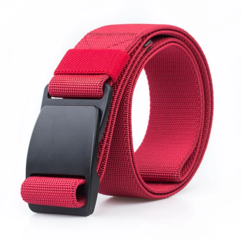 

1Pcs Hunting Light Weight Waistbelt Canvas Plastics Buckled Adjustable Belt Casual Outdoor Sport Waistband New