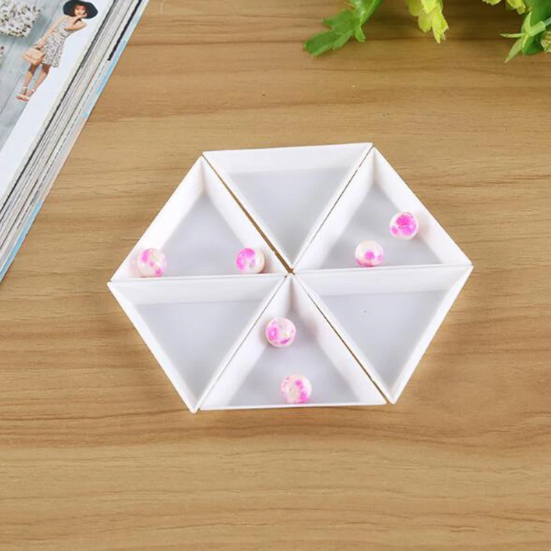 

Free delivery 6Pcs DIY 5D top Diamond Painting tool Rhinestone Plate Tray Embroidery Cross Stich Diamond Embroidered Tool New