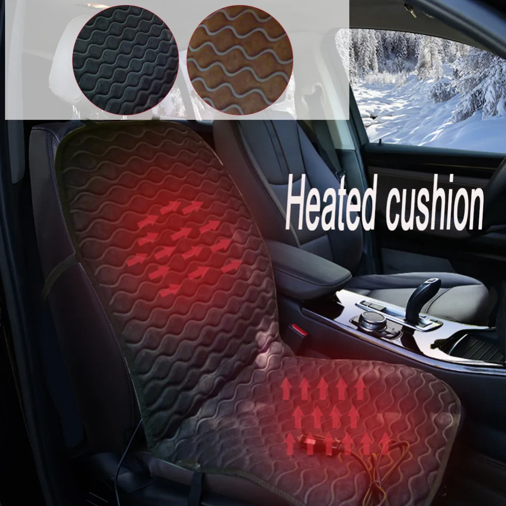 

2pcs 70W Heating Cushions Temperature Regulating Heated Cushions on the Car (Sold in Set)
